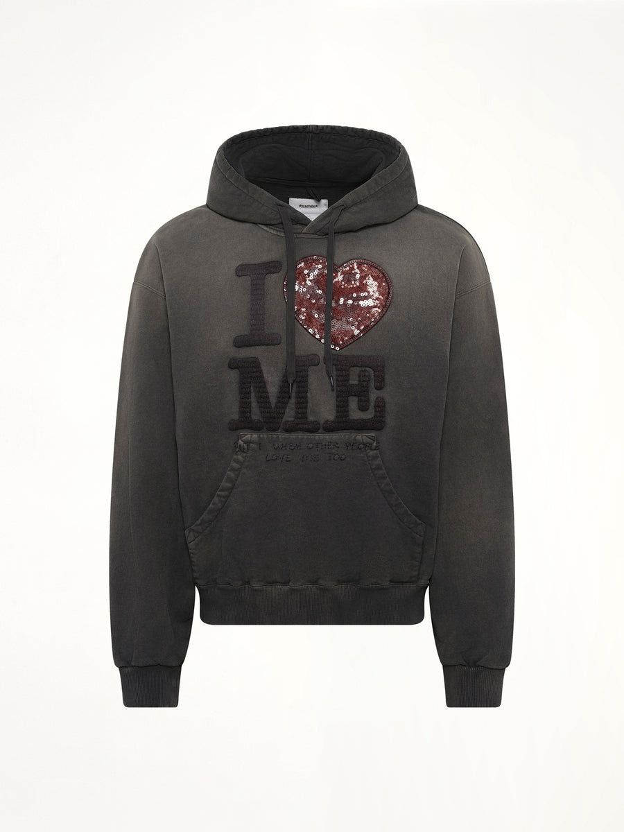 Grip-Love Hoodie in Black