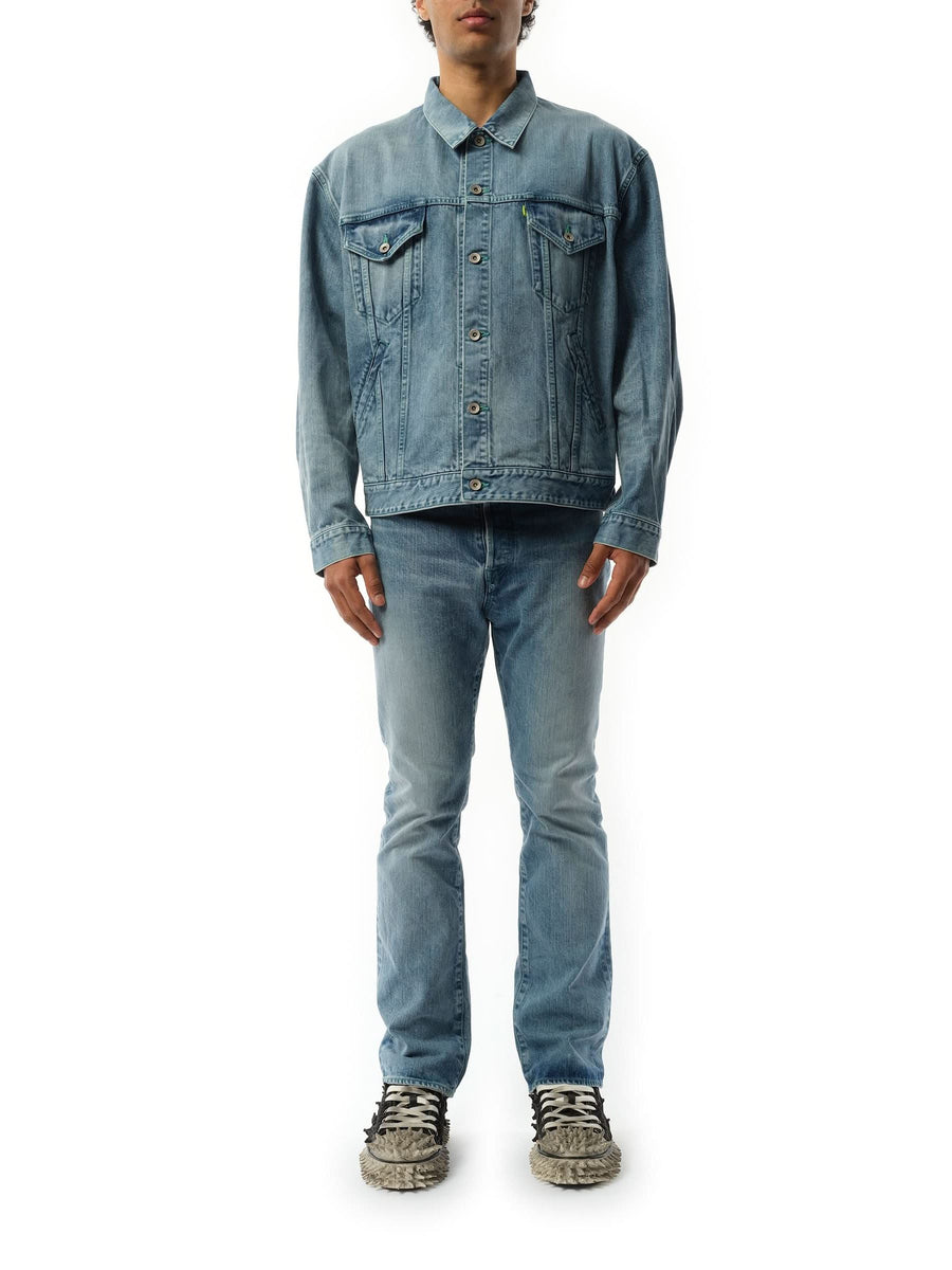 Care Denim Jacket in Indigo