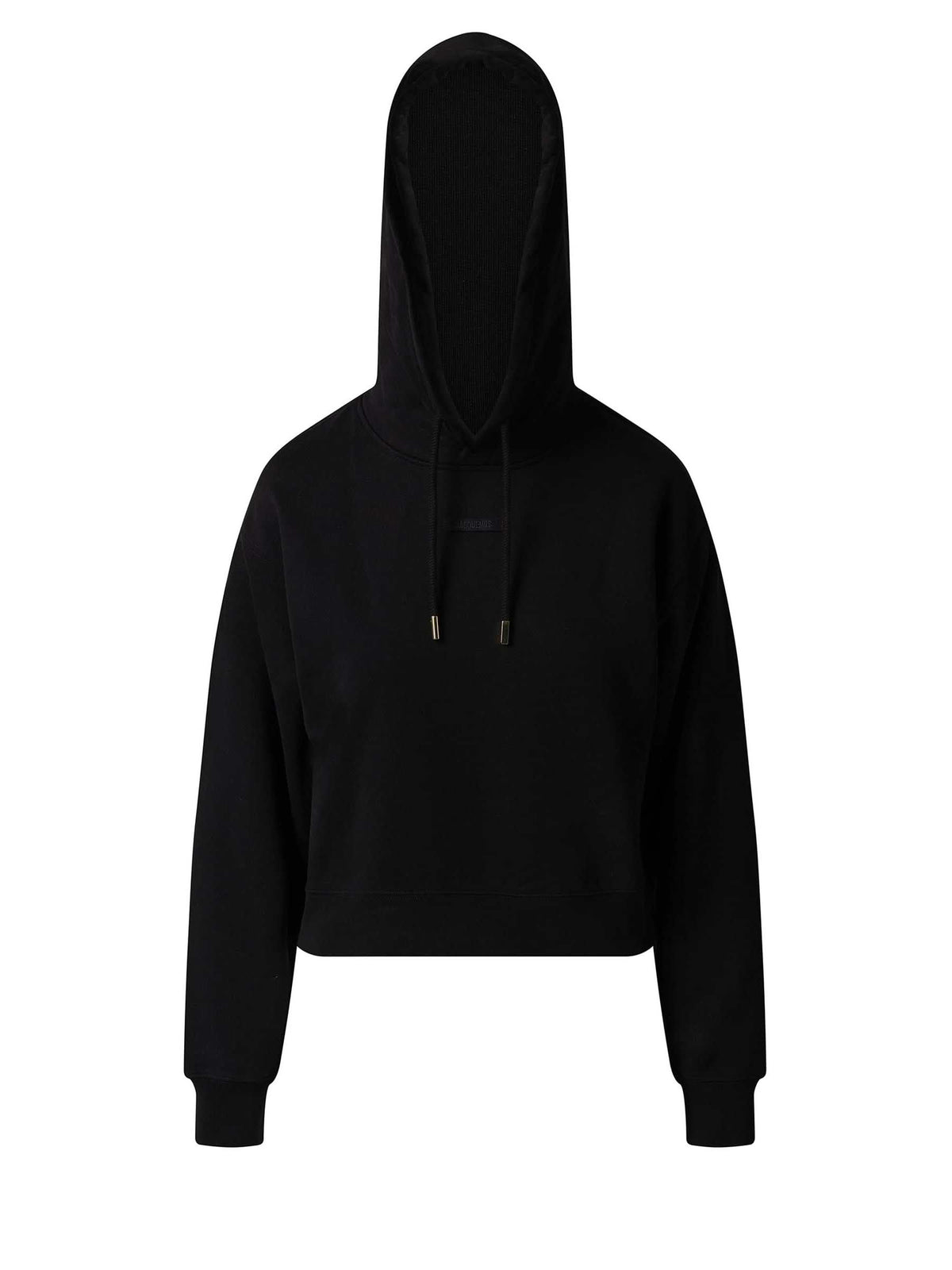 Le Hoodie Gros Grain in Black