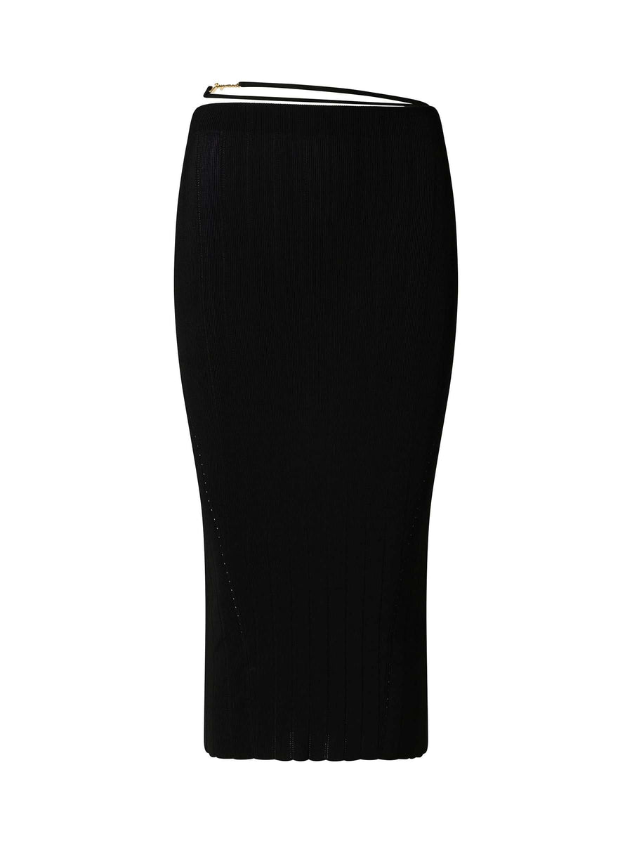 La Jupe Pralu in Black