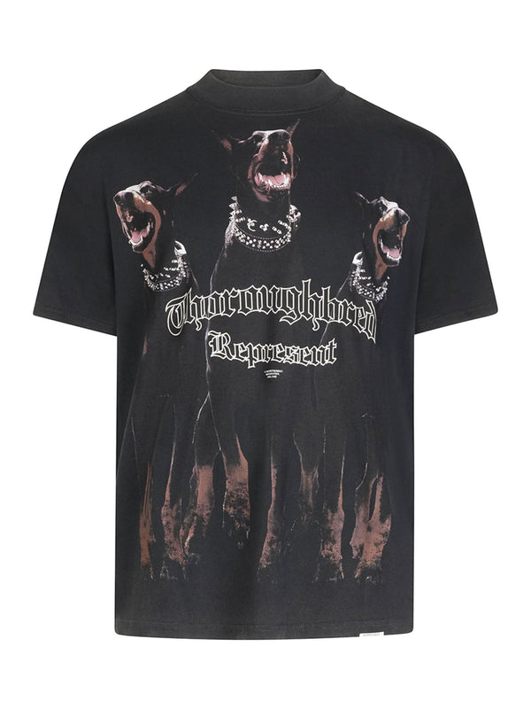 サラブレッドTシャツ ヴィンテージブラック