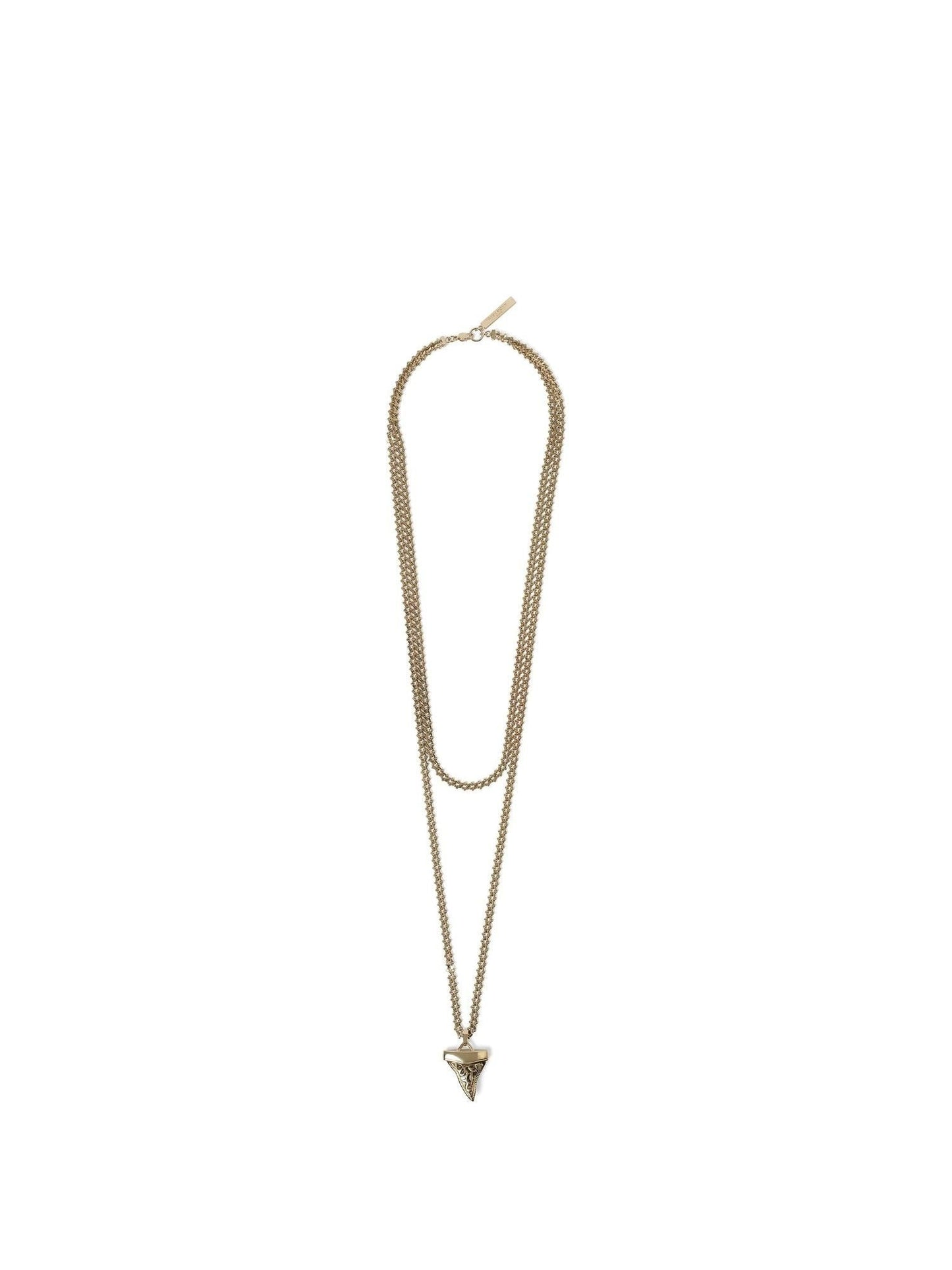 Sharktooth Necklace in Silver