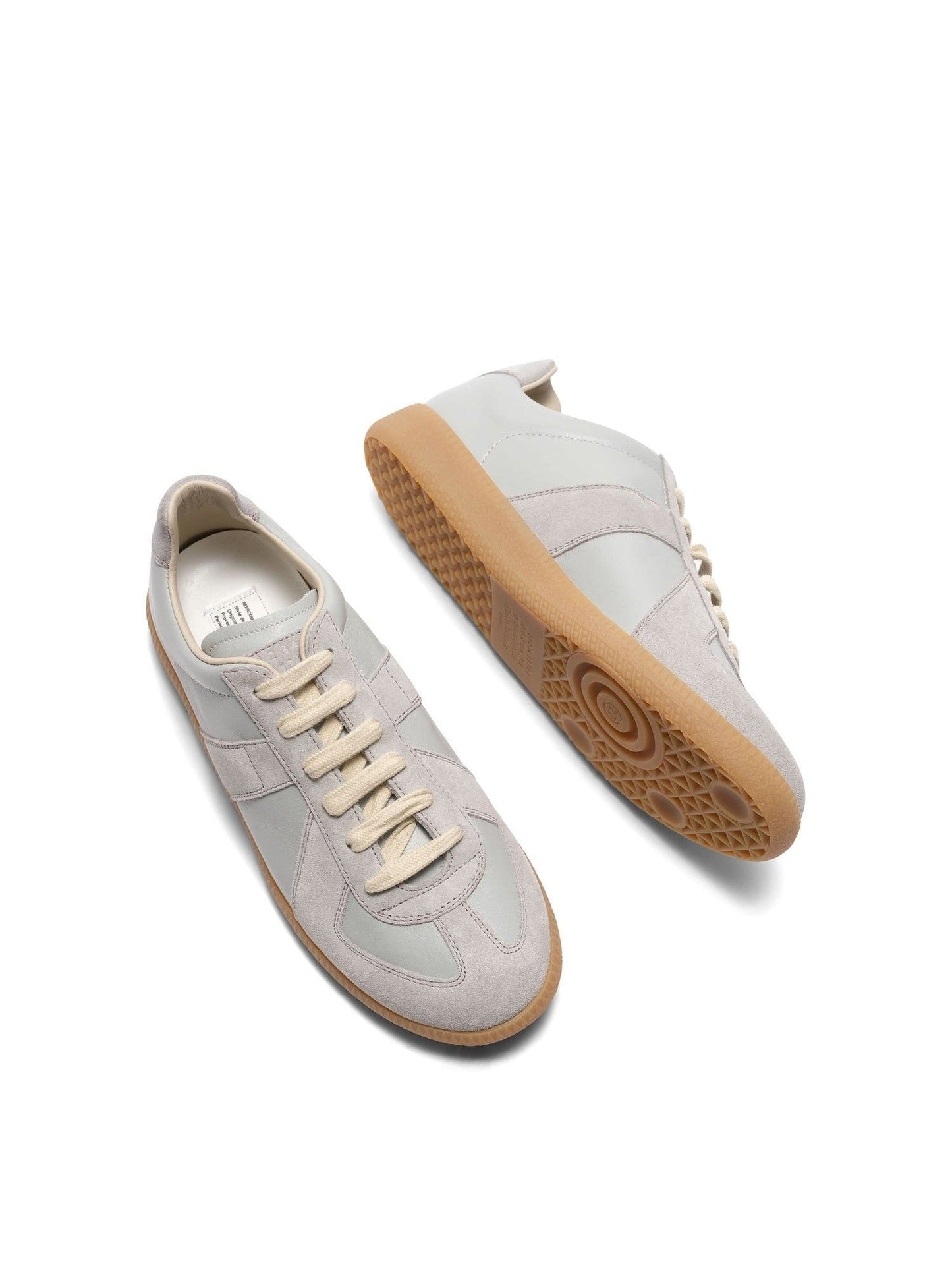 Replica Leather Sneaker in Anisette