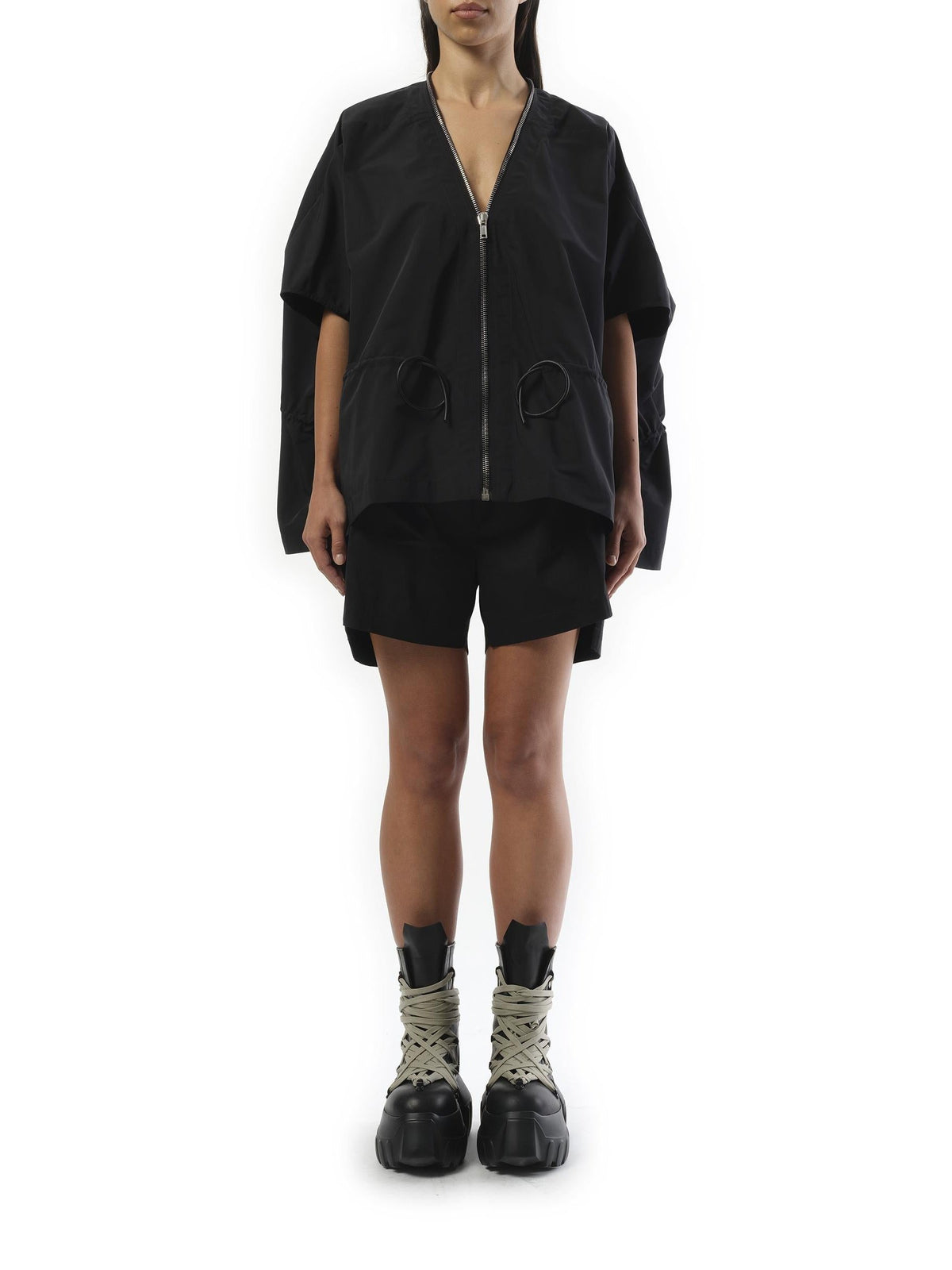 Rick Owens Sail Jacket in Black