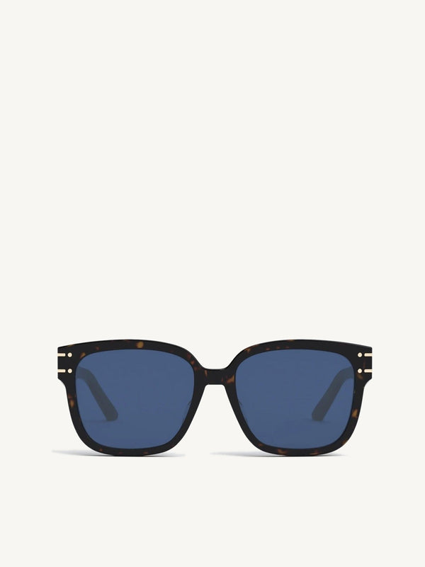 DiorSignature S7F 20B058 Square Sunglasses in Dark Havana