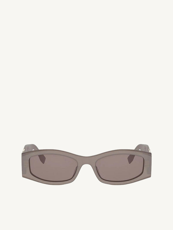 Forever Fendi FE40204I Acetate Sunglasses in Brown