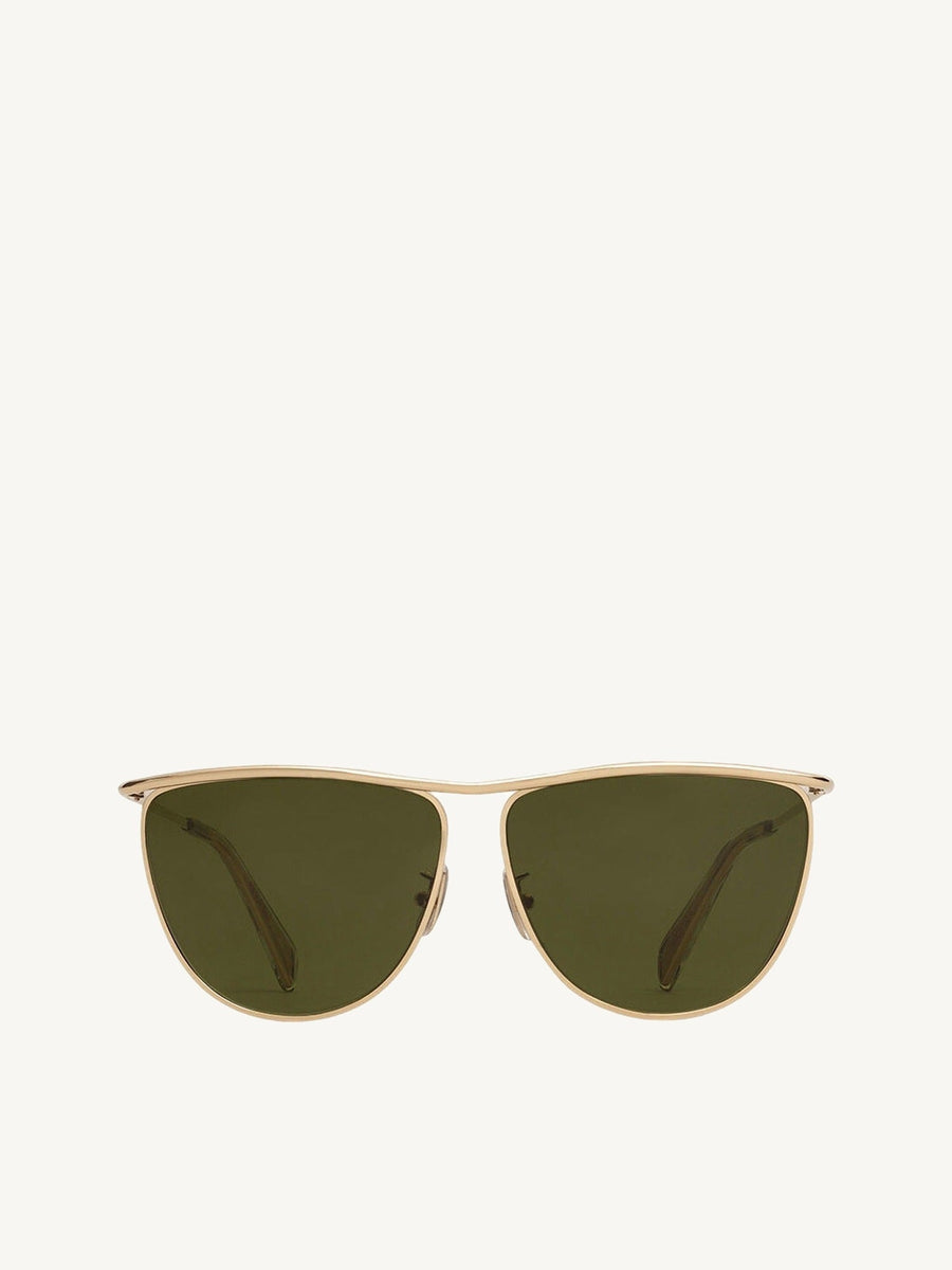 Metal Frame 08 Sun in Gold/Green