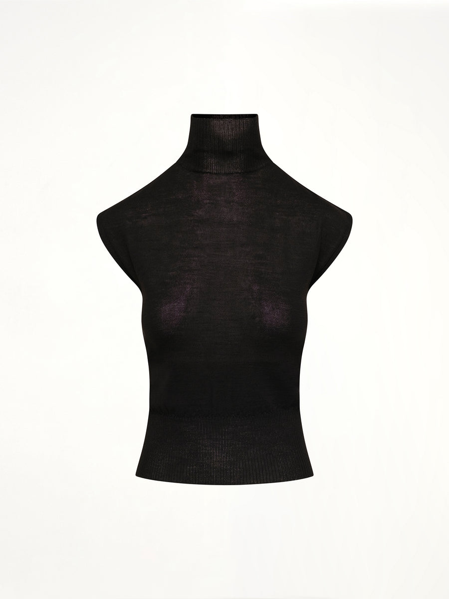SL Turtle Sweater in Black