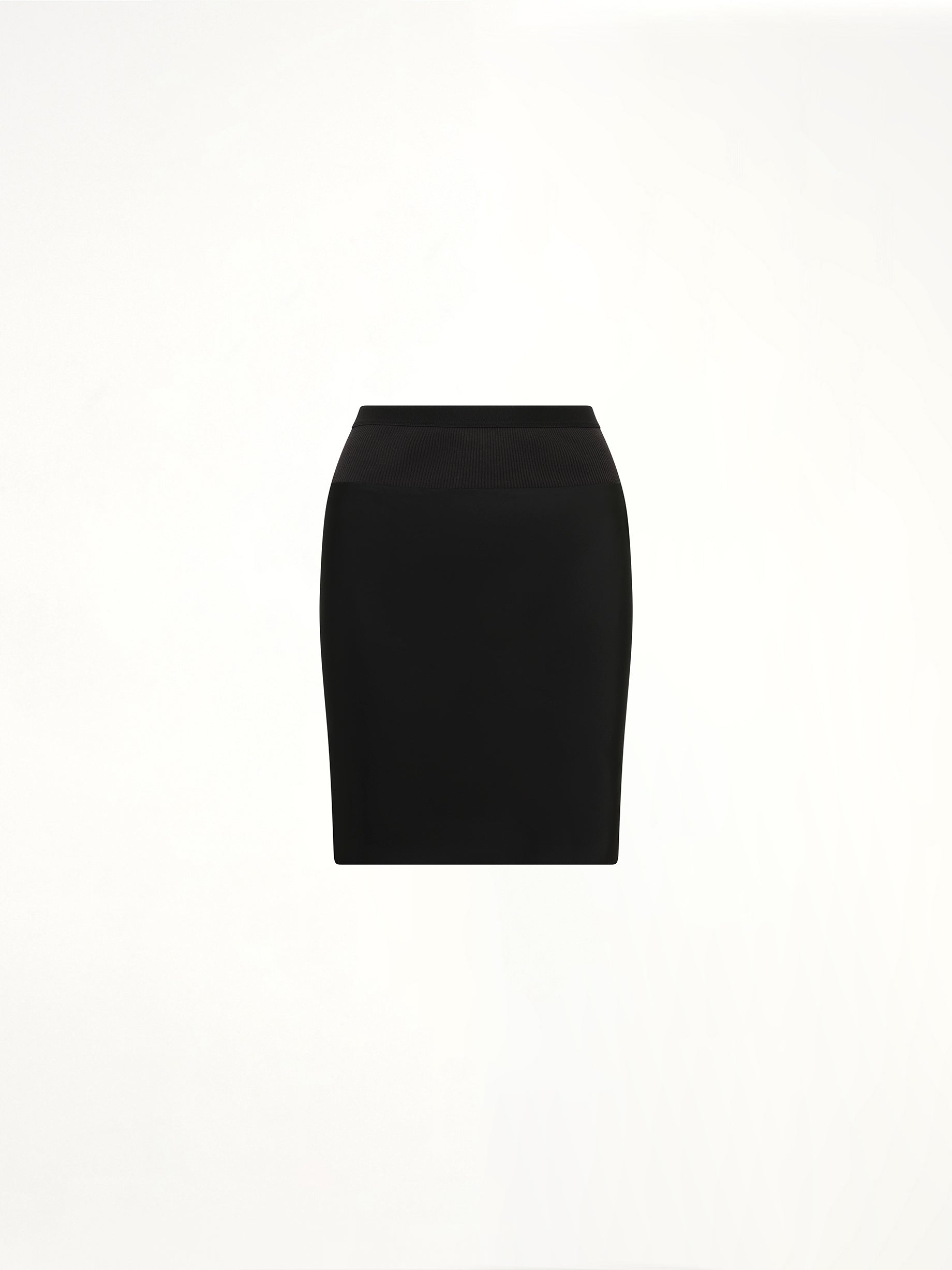 Short Bias Skirt in Black