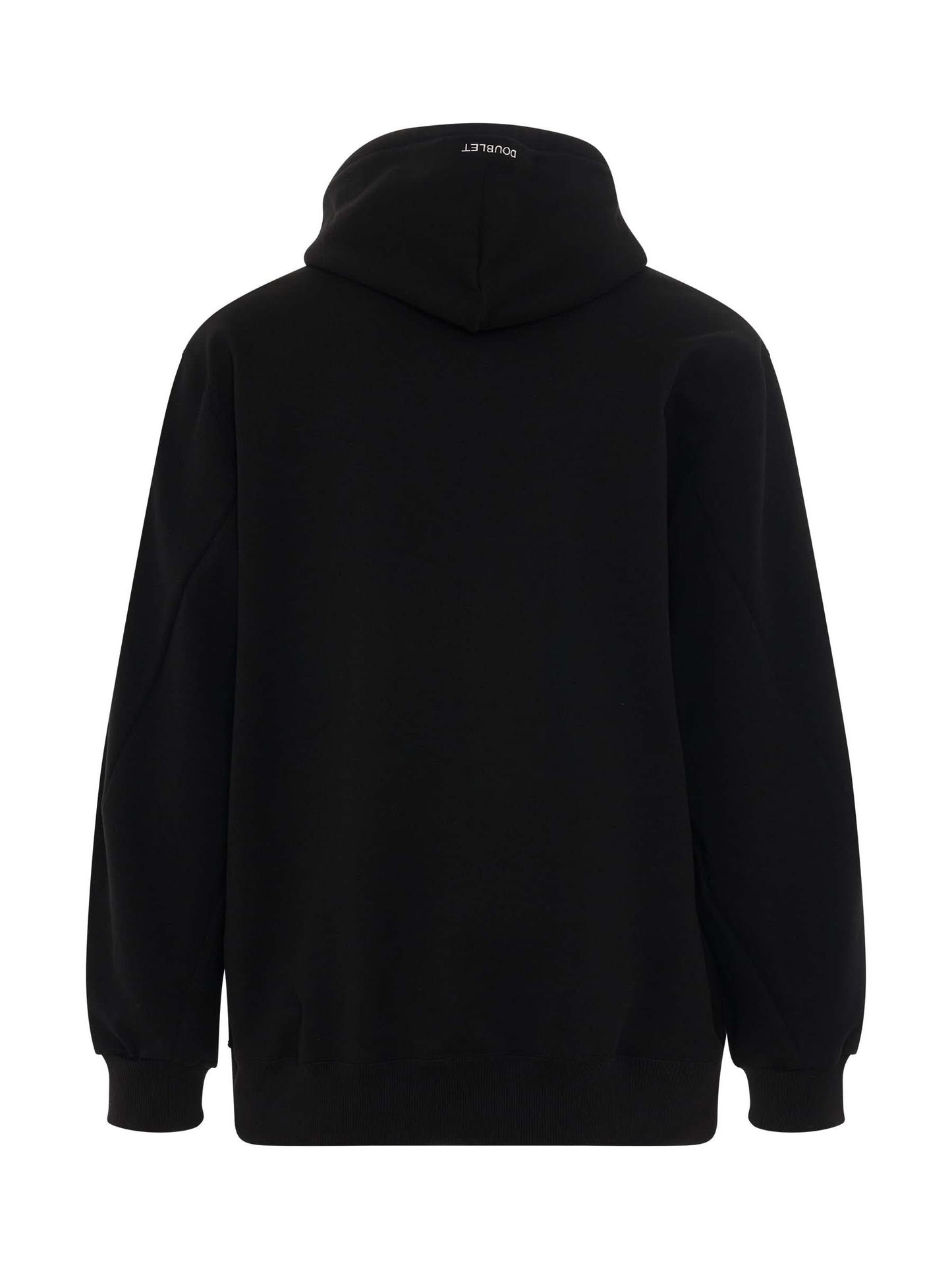 Knit Hoodie in Black