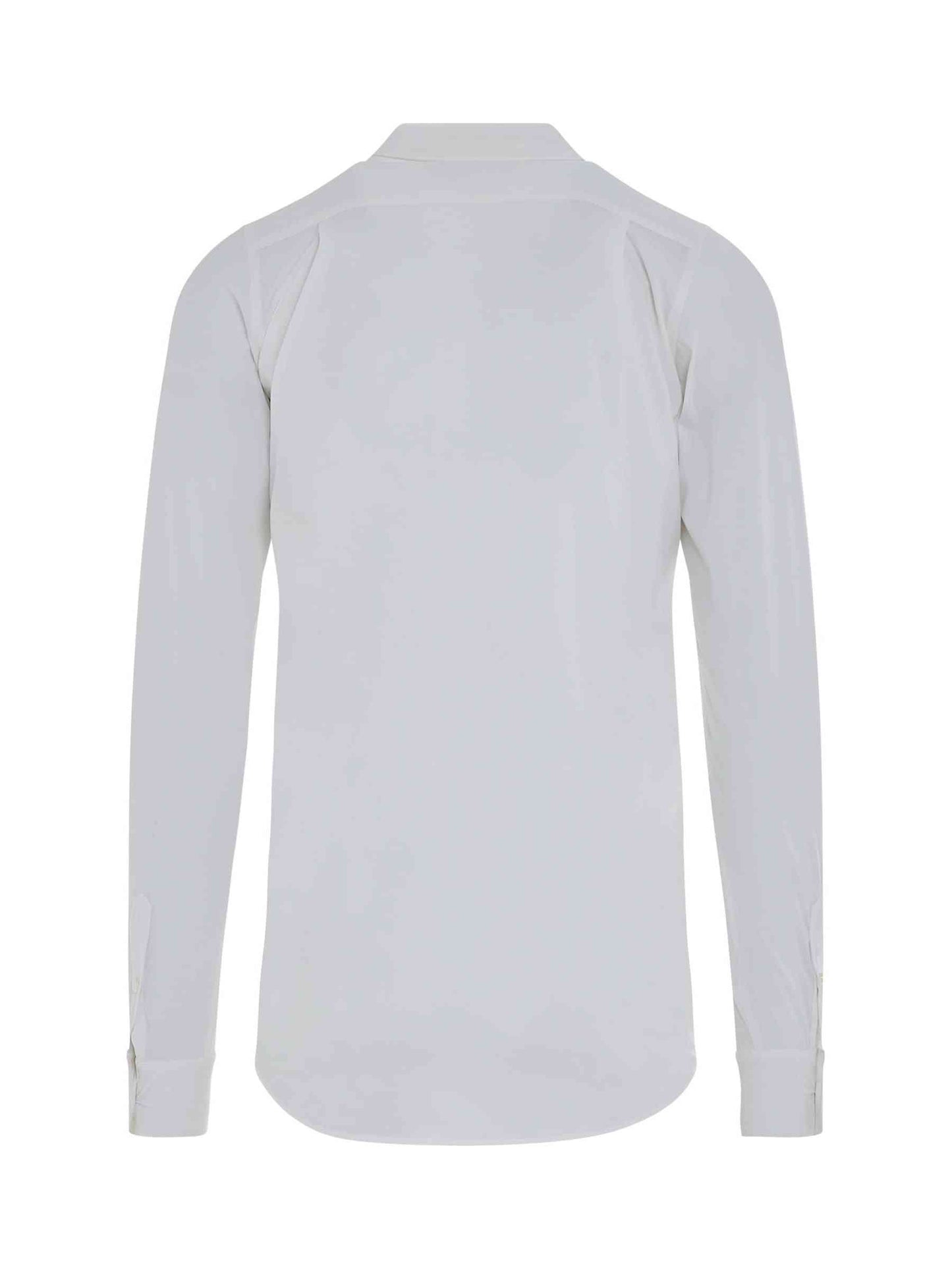 Stretching Tape Shirt in White