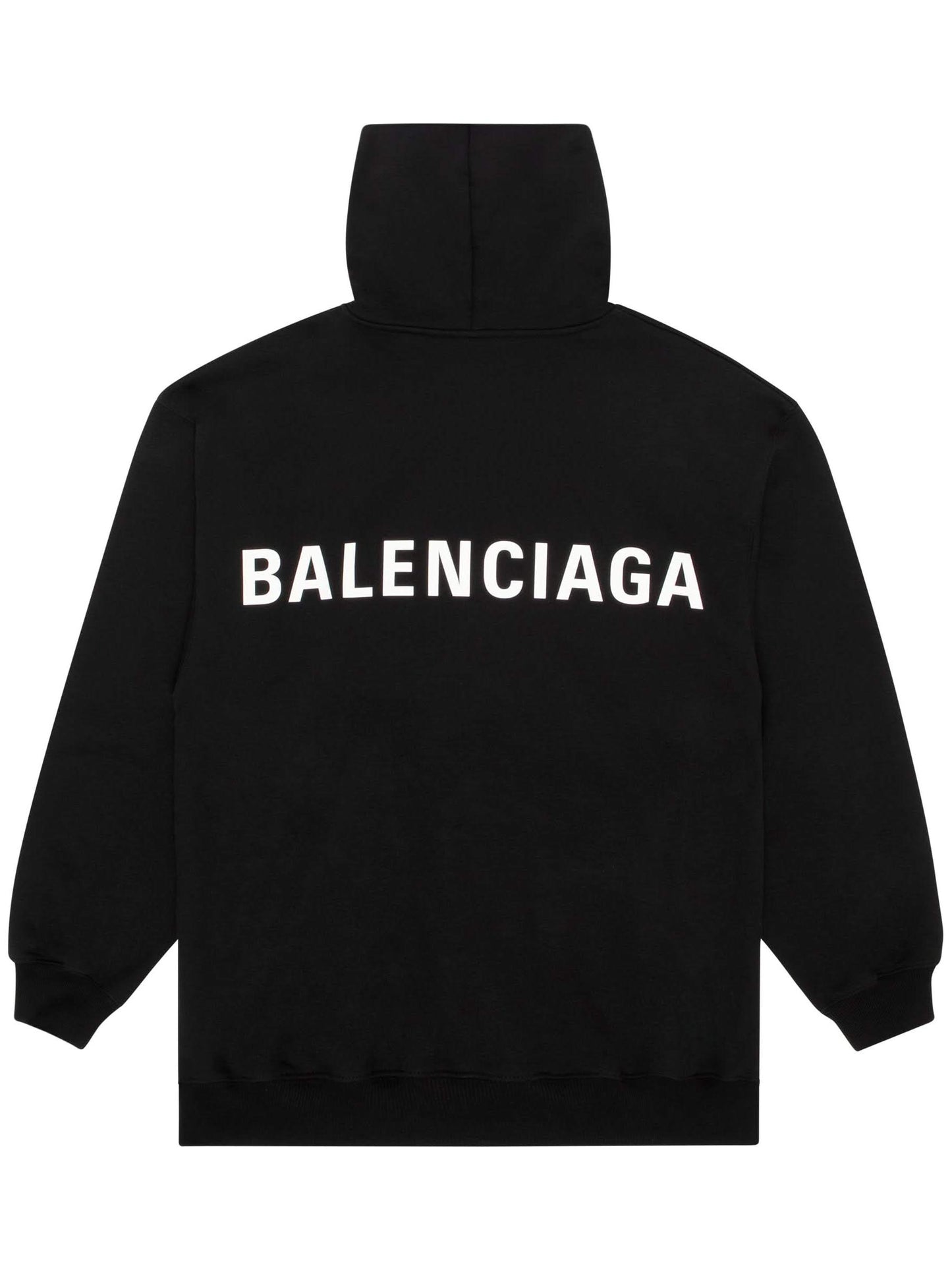 Classic Back Logo Hoodie in Black