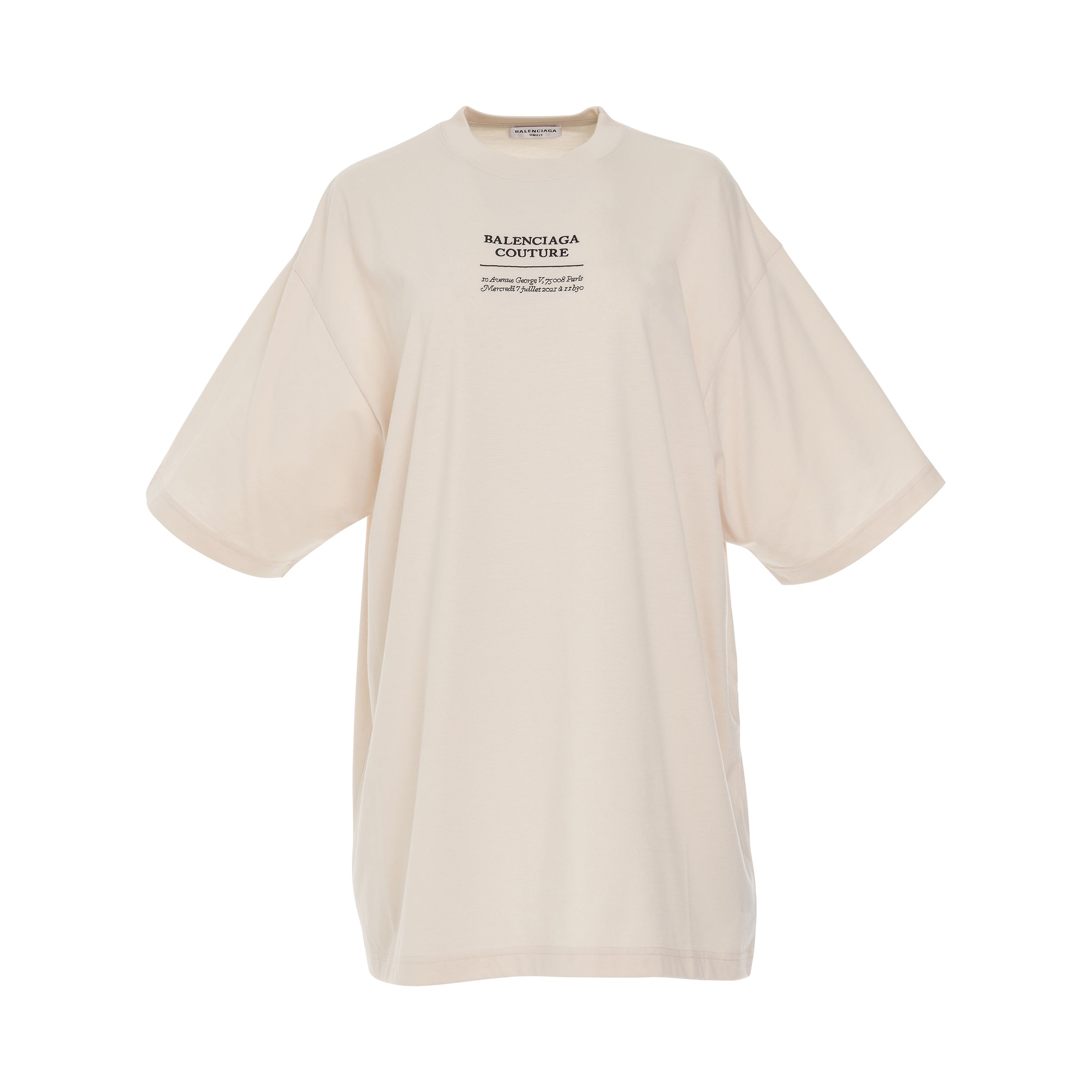 spild væk affældige Frosset BALENCIAGA Couture Logo Boxy T-Shirt | MARAIS