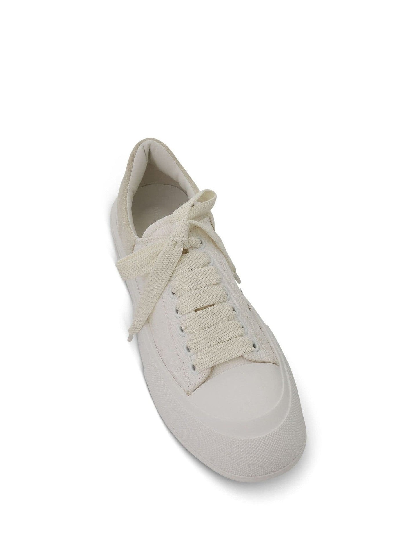 Deck Plimsoll In White