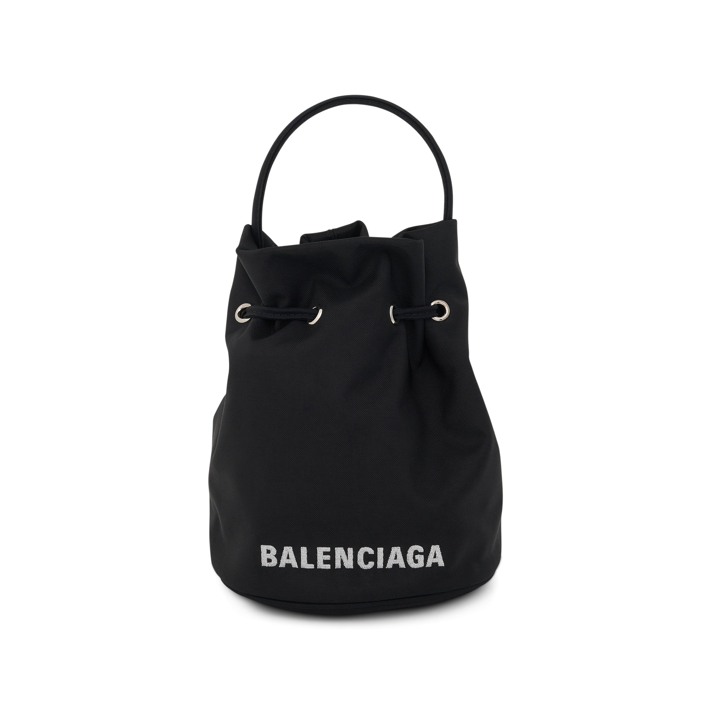 Shop Balenciaga Wheel XS Drawstring Bucket