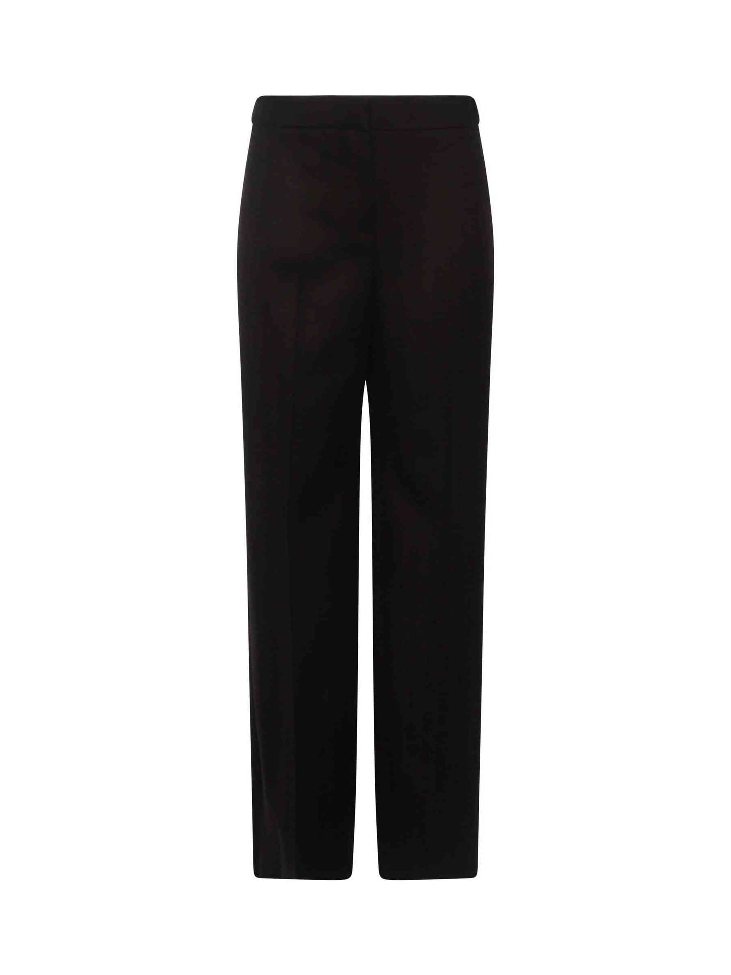 Herringbone Wide Leg Pants in Chocolate