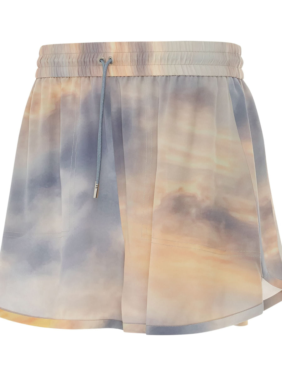 Daybreak Explorer Shorts in Blue/Yellow