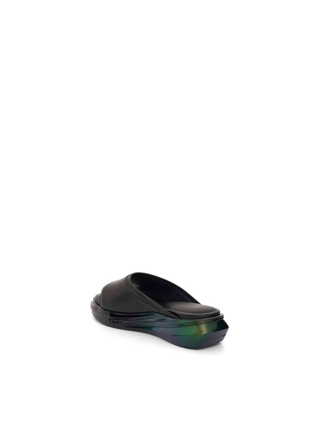 Mono Slide in Black/Military Green Back View | 1017 ALYX 9SM