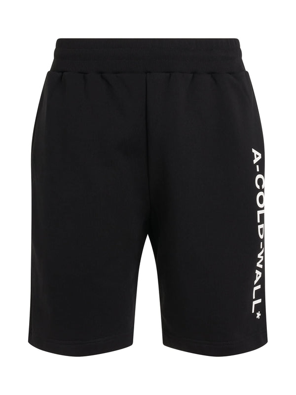 Essential Logo Sweatshort in Black