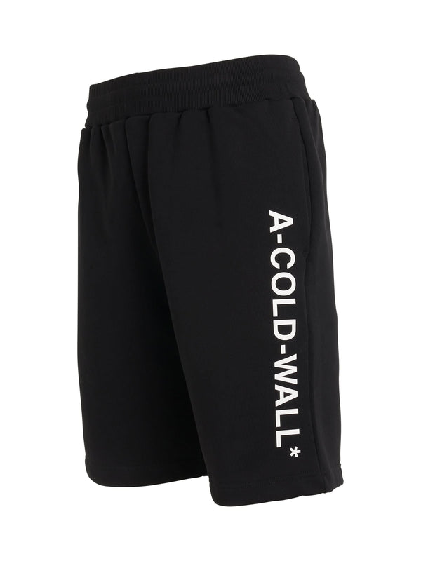 Essential Logo Sweatshort in Black