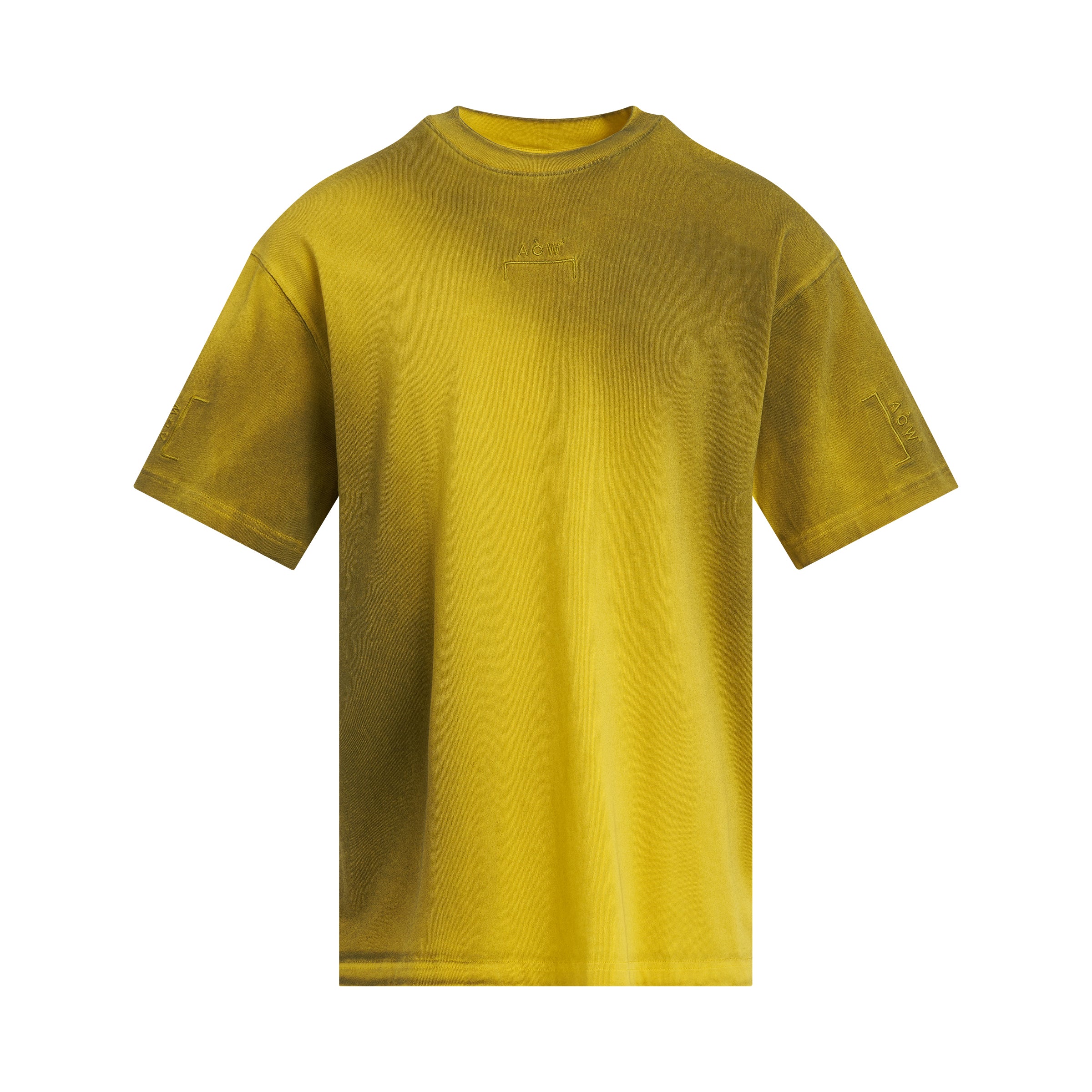 A-COLD-WALL T-shirts Men, Gradient t-shirt Yellow