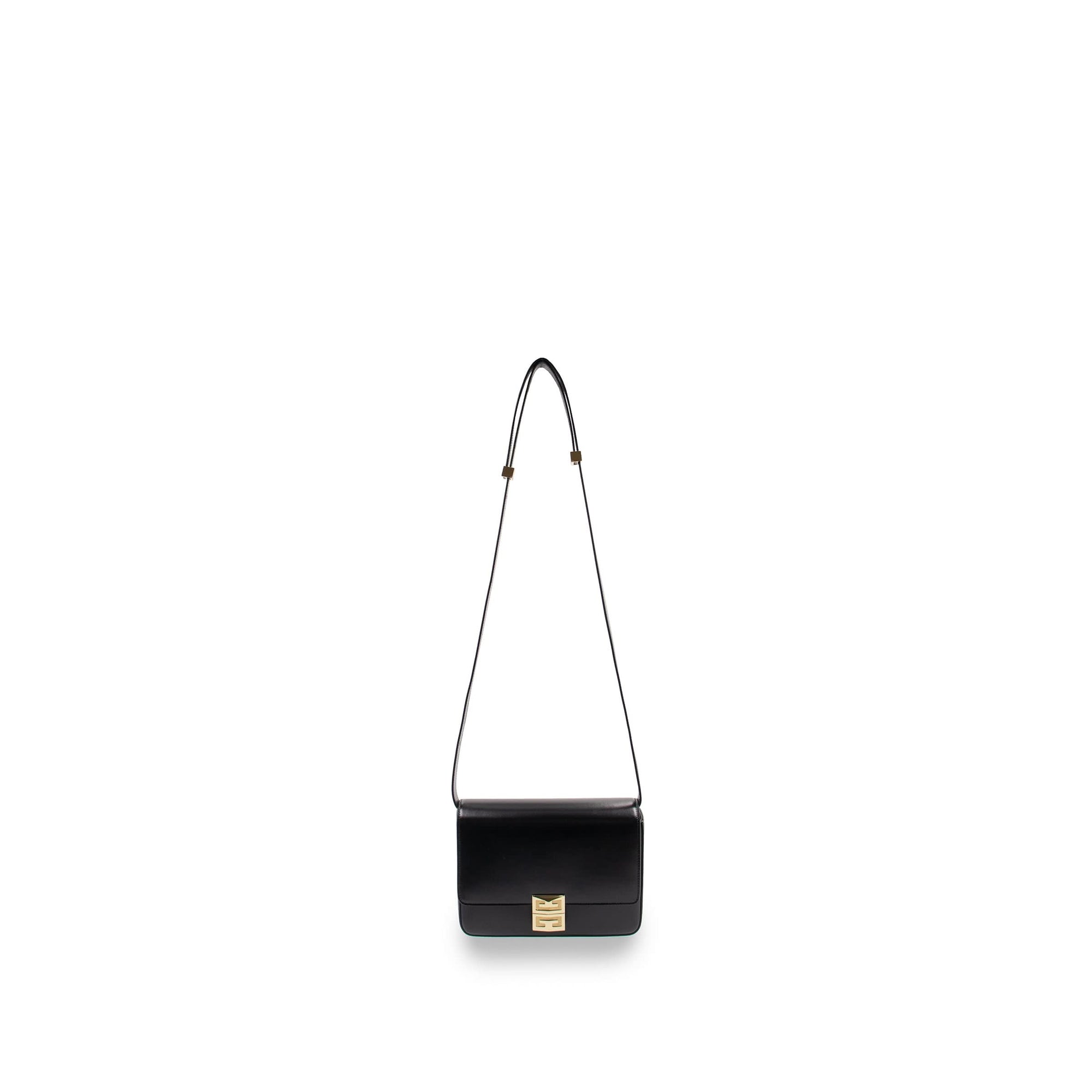 Medium 4G Xbody Bag in Box Leather Black