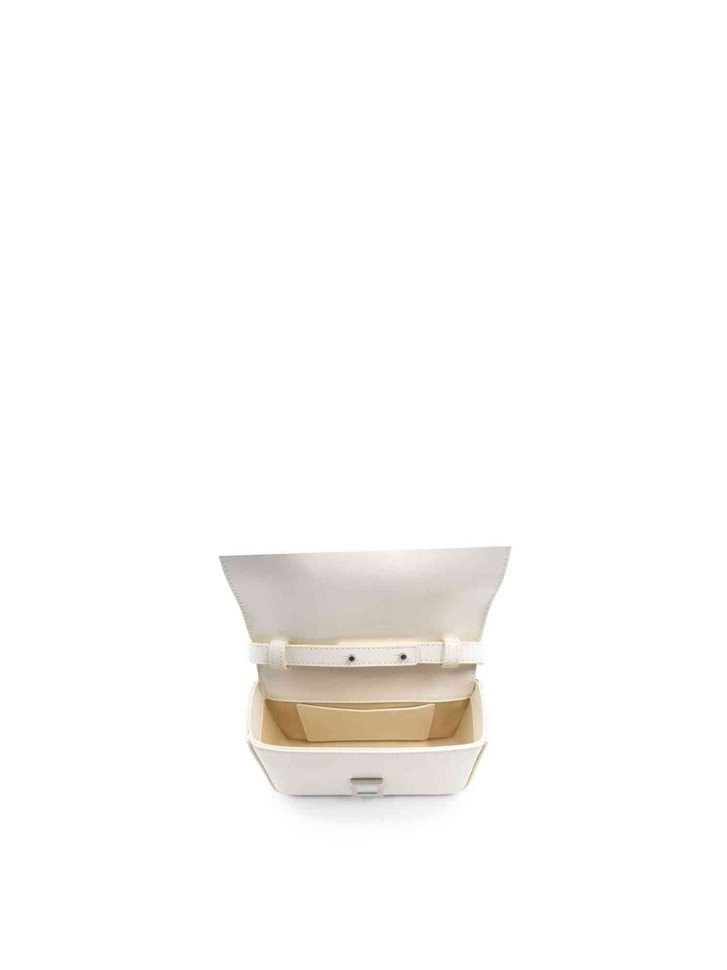 Small 4G Xbody Bag in Box Leather in Ivory