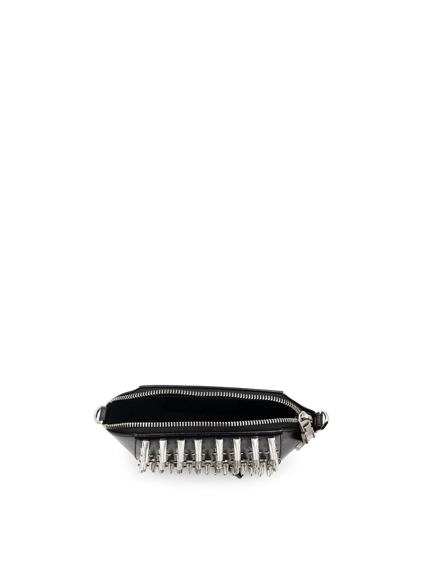 XS Antigona Studs Bag in Smooth Leather in Black