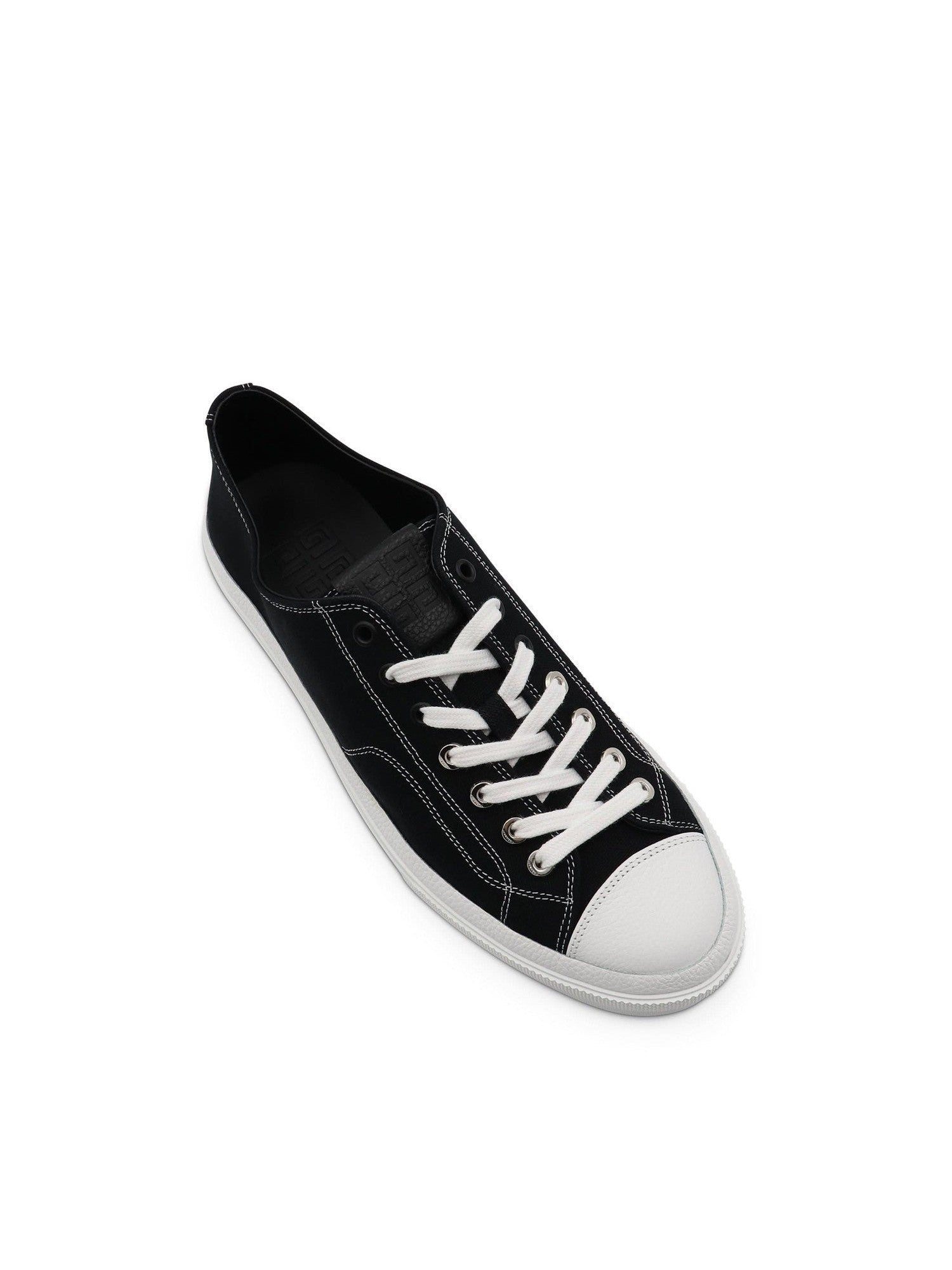 City Low Sneaker in Black Top View | GIVENCHY