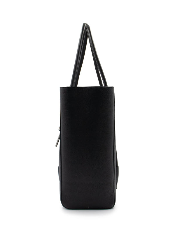 Antigona Lock Soft Tote Bag in Black