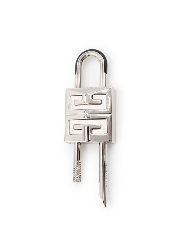 Small 4G Padlock Silver & Brushed Silver