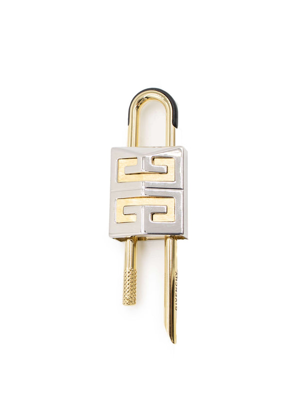 Small 4G Lock Brushed Gold & Silver