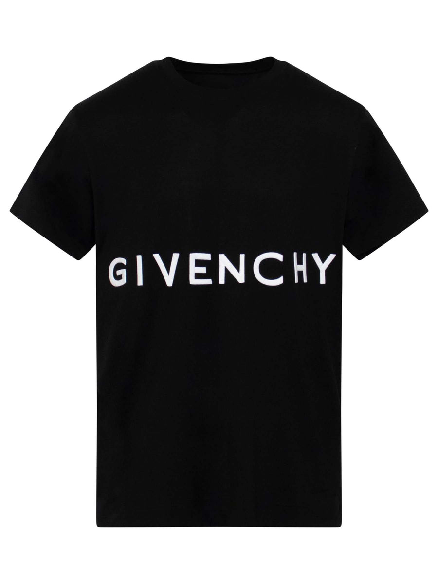 4G Logo Oversized T-Shirt in Black