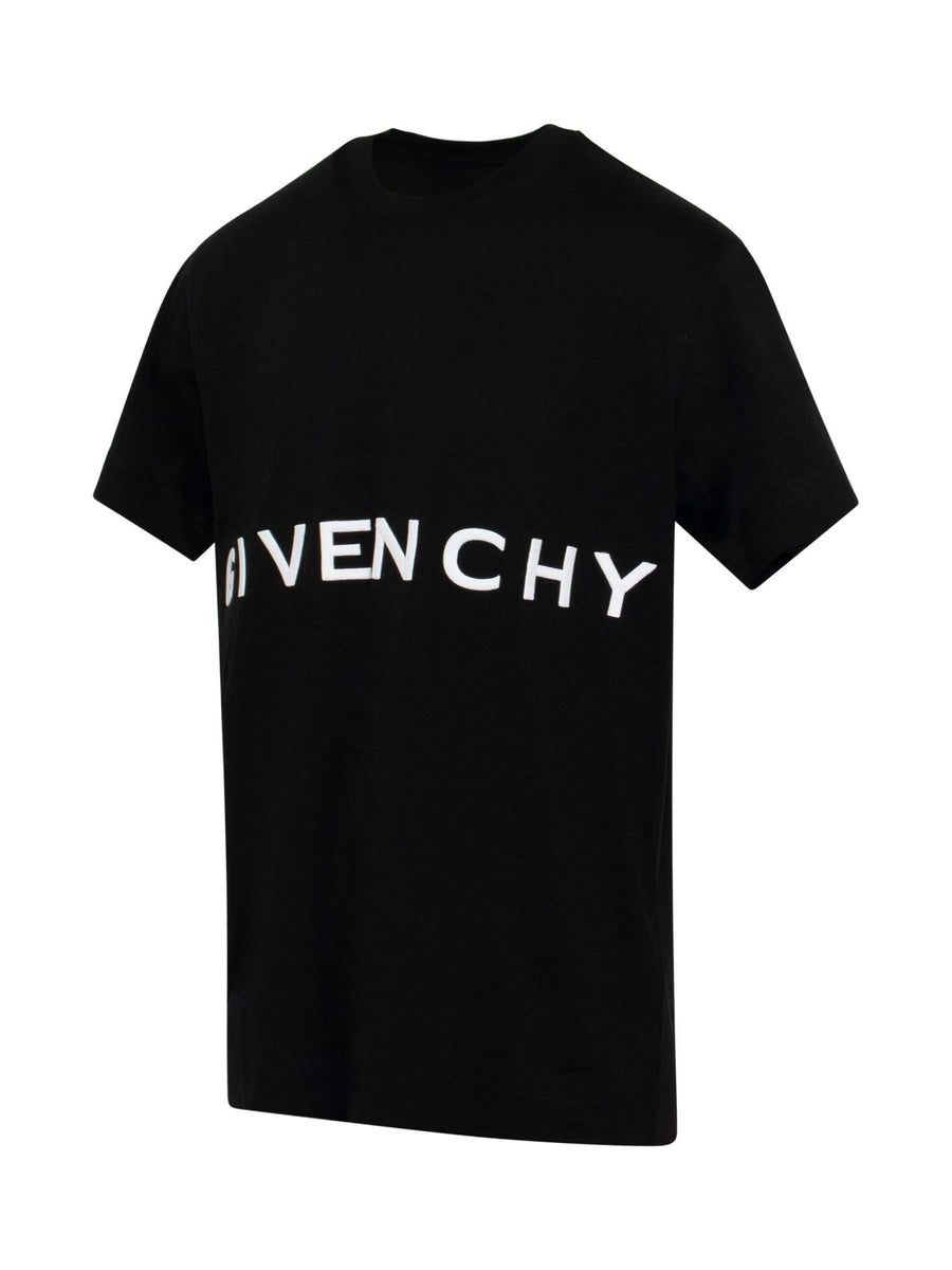 4G Logo Oversized T-Shirt in Black