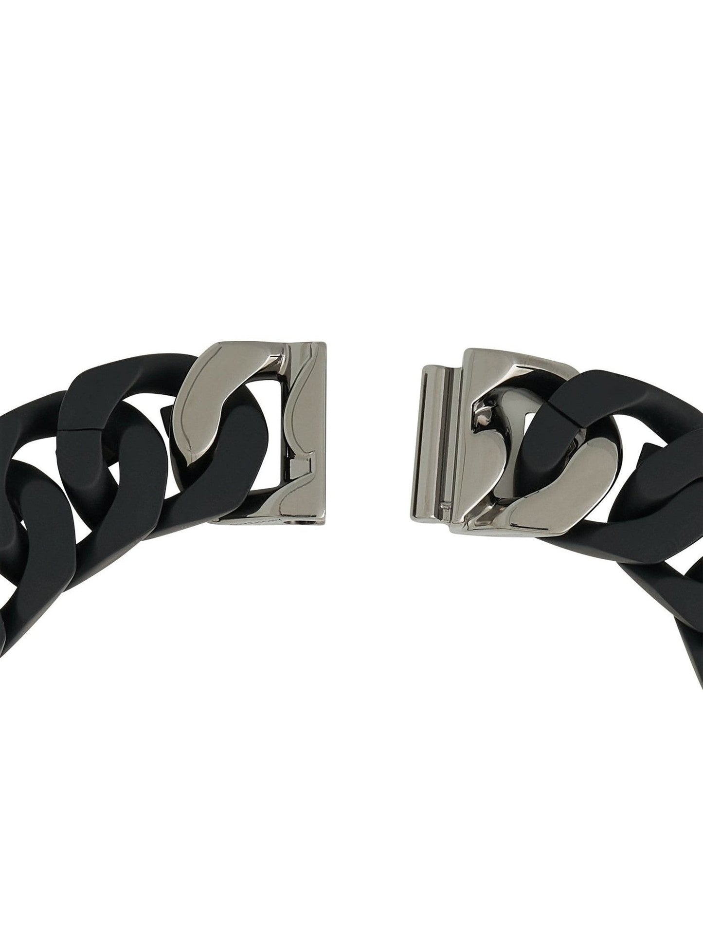 G Chain Medium Black Necklace