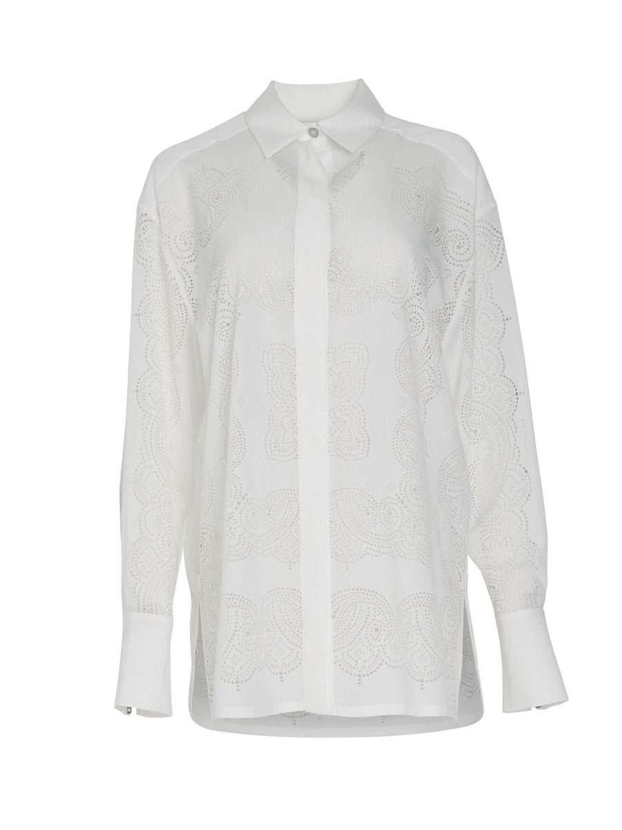 Bandana Shirt in White