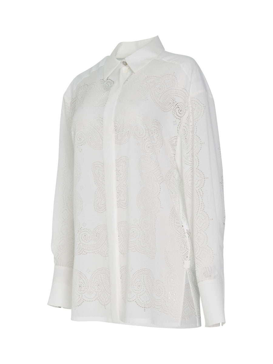 Bandana Shirt in White