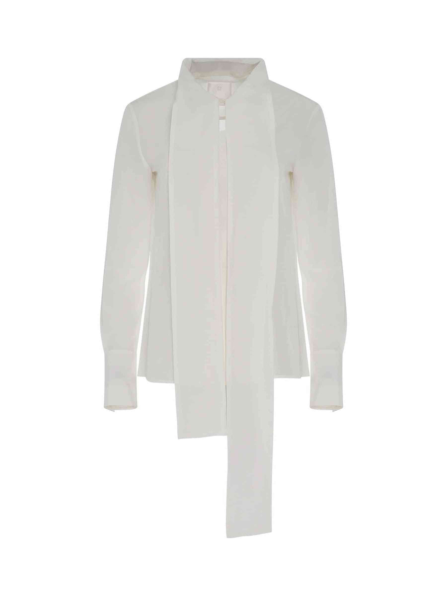 Silk Blouse in White