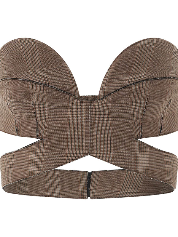 Crossbra in Light Brown