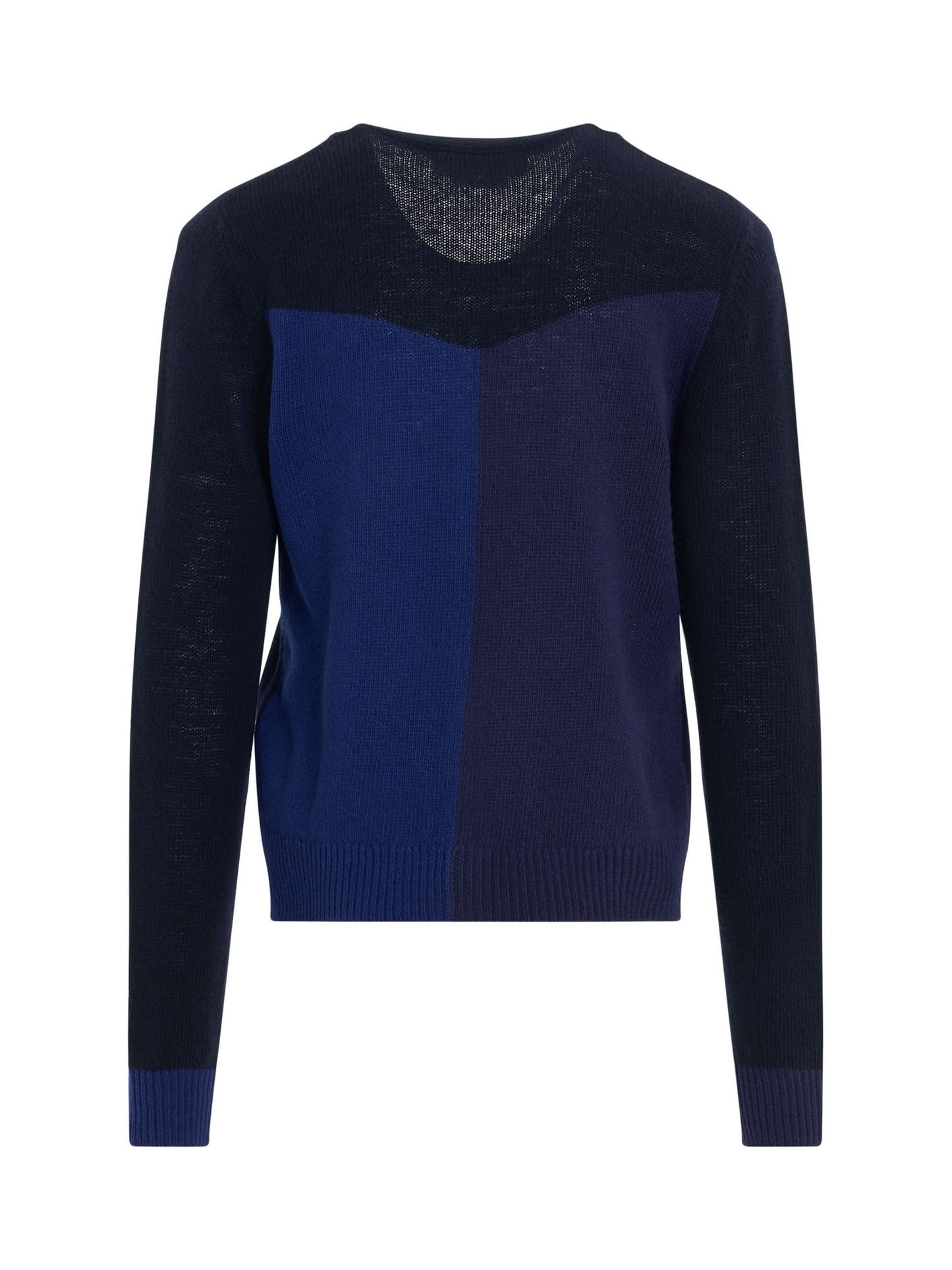 5 Button Knit Cardigan in Ultramarine