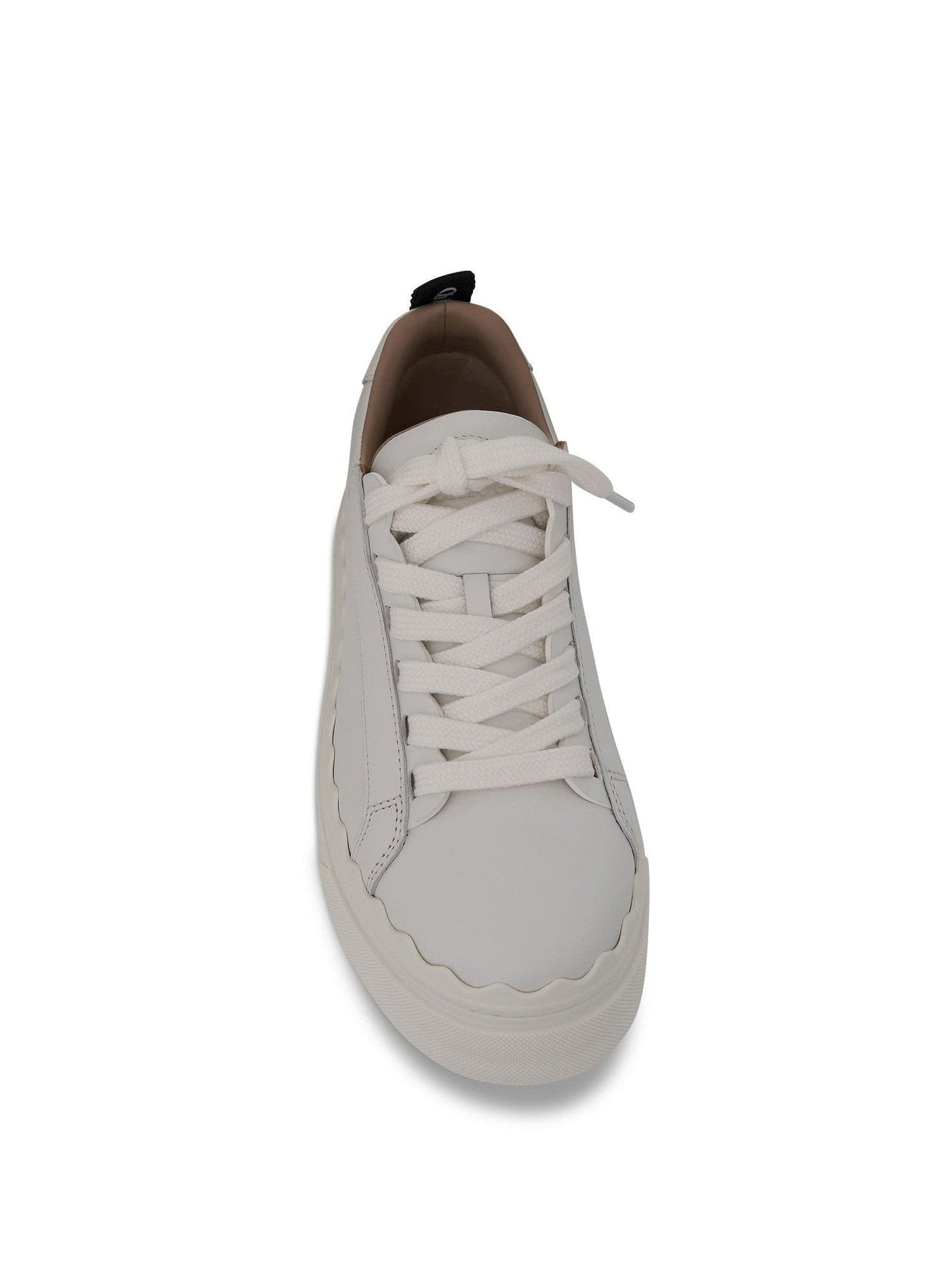 Lauren Sneaker in Calfskin in White
