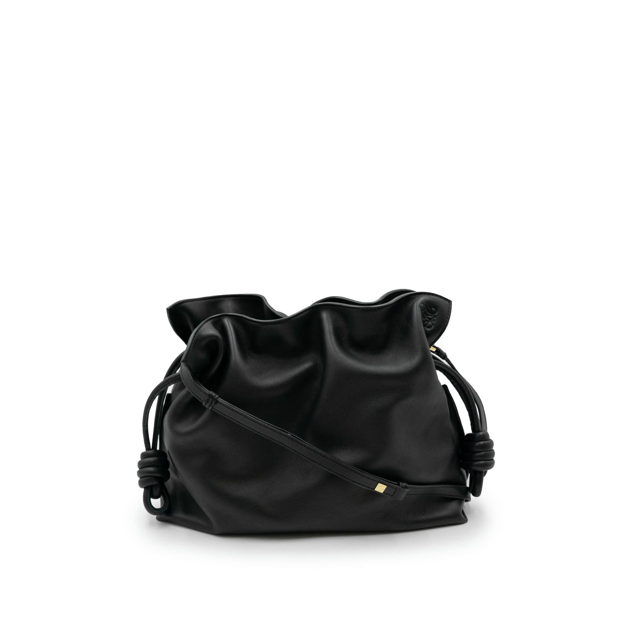 フラメンコ クラッチ ナッパカーフスキン ブラック
