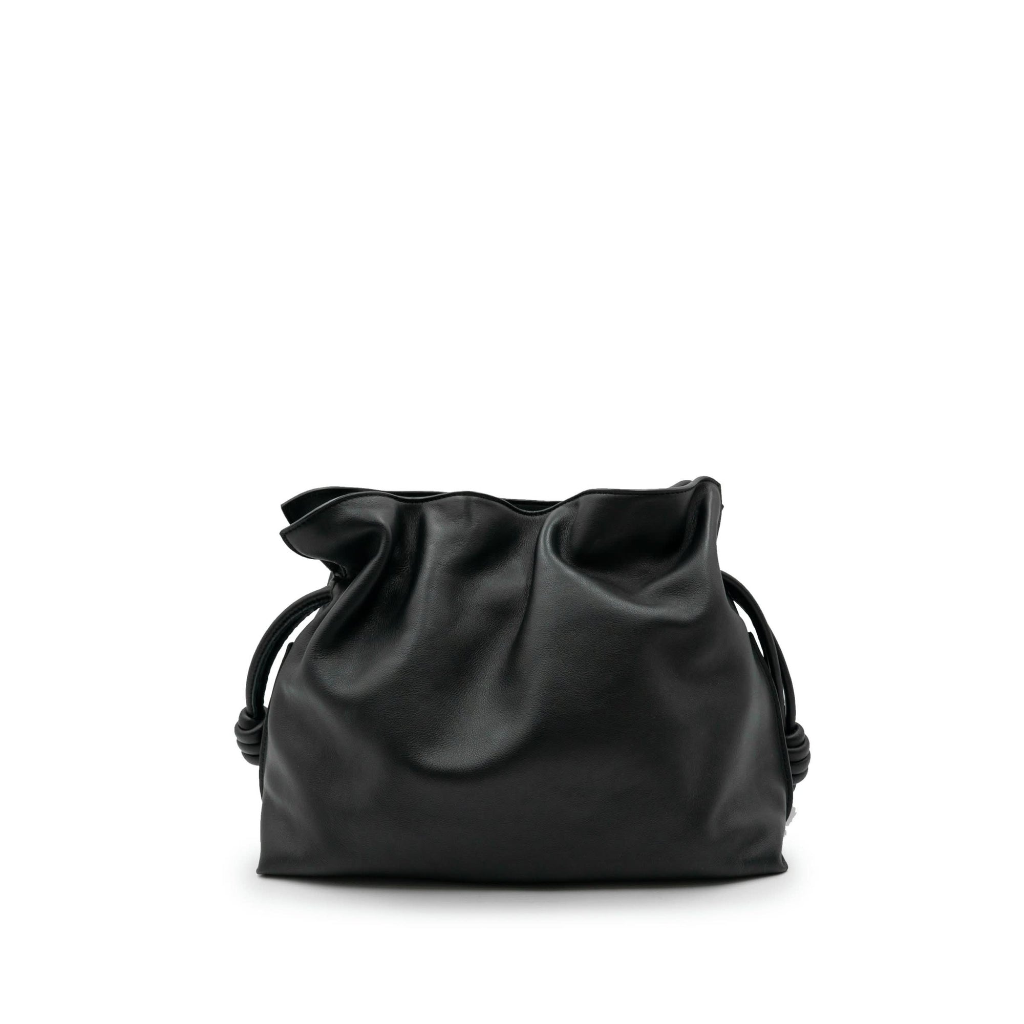フラメンコ クラッチ ナッパカーフスキン ブラック