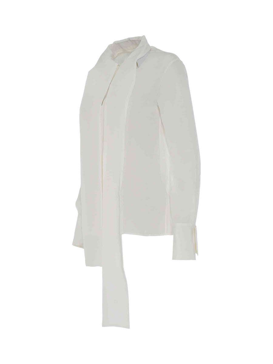 Silk Blouse in White