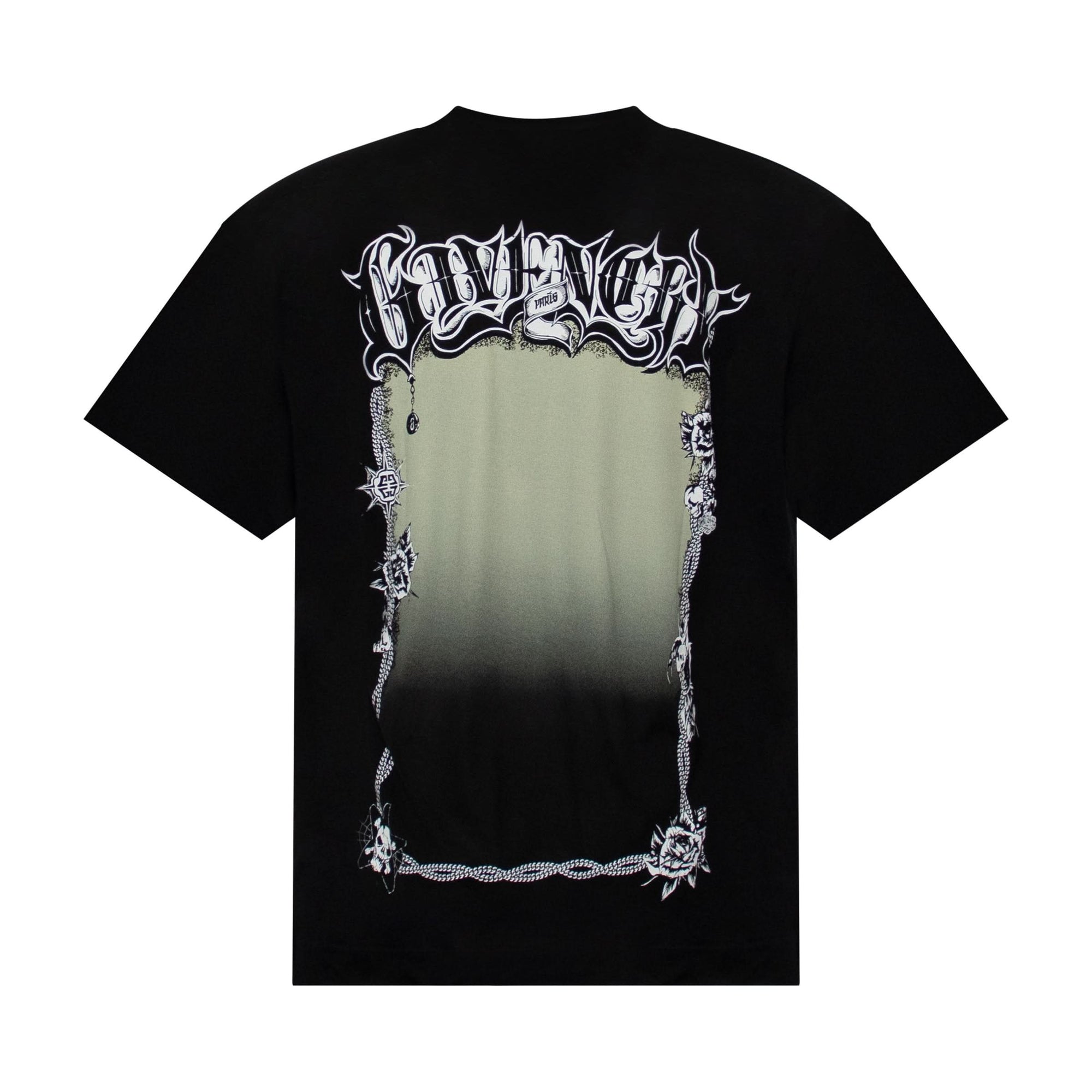 Empty Frame Oversized T-Shirt in Black