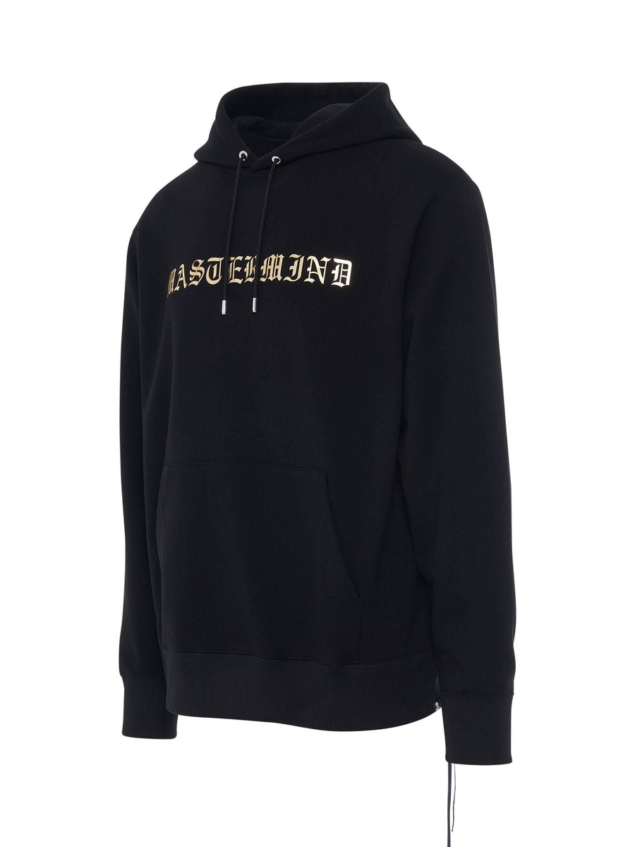 Foil Logo Hoodie in Black