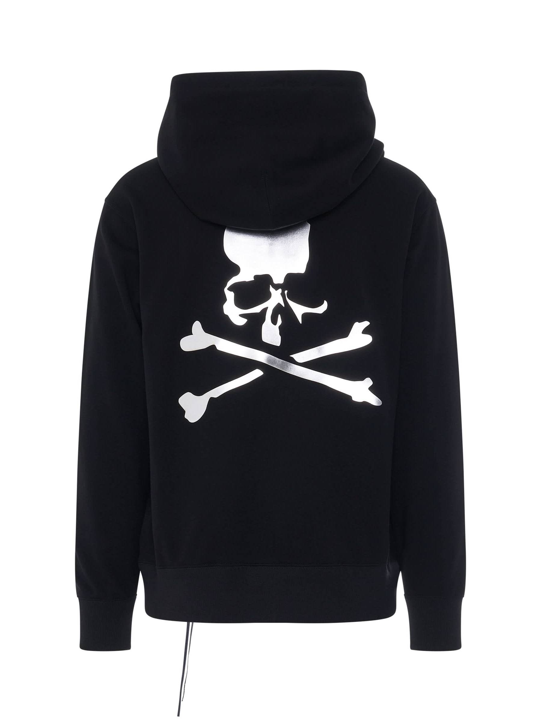 Foil Logo Hoodie in Black