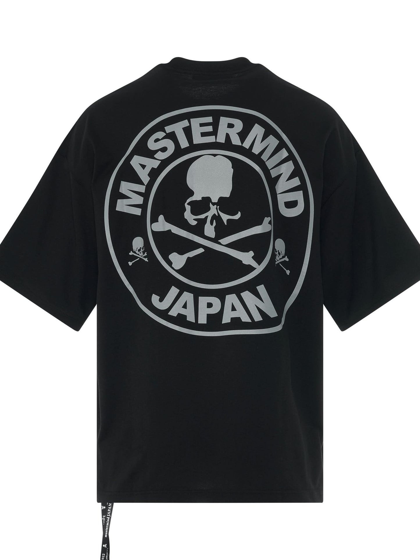 Circle Logo Boxy Fit T-Shirt in Black