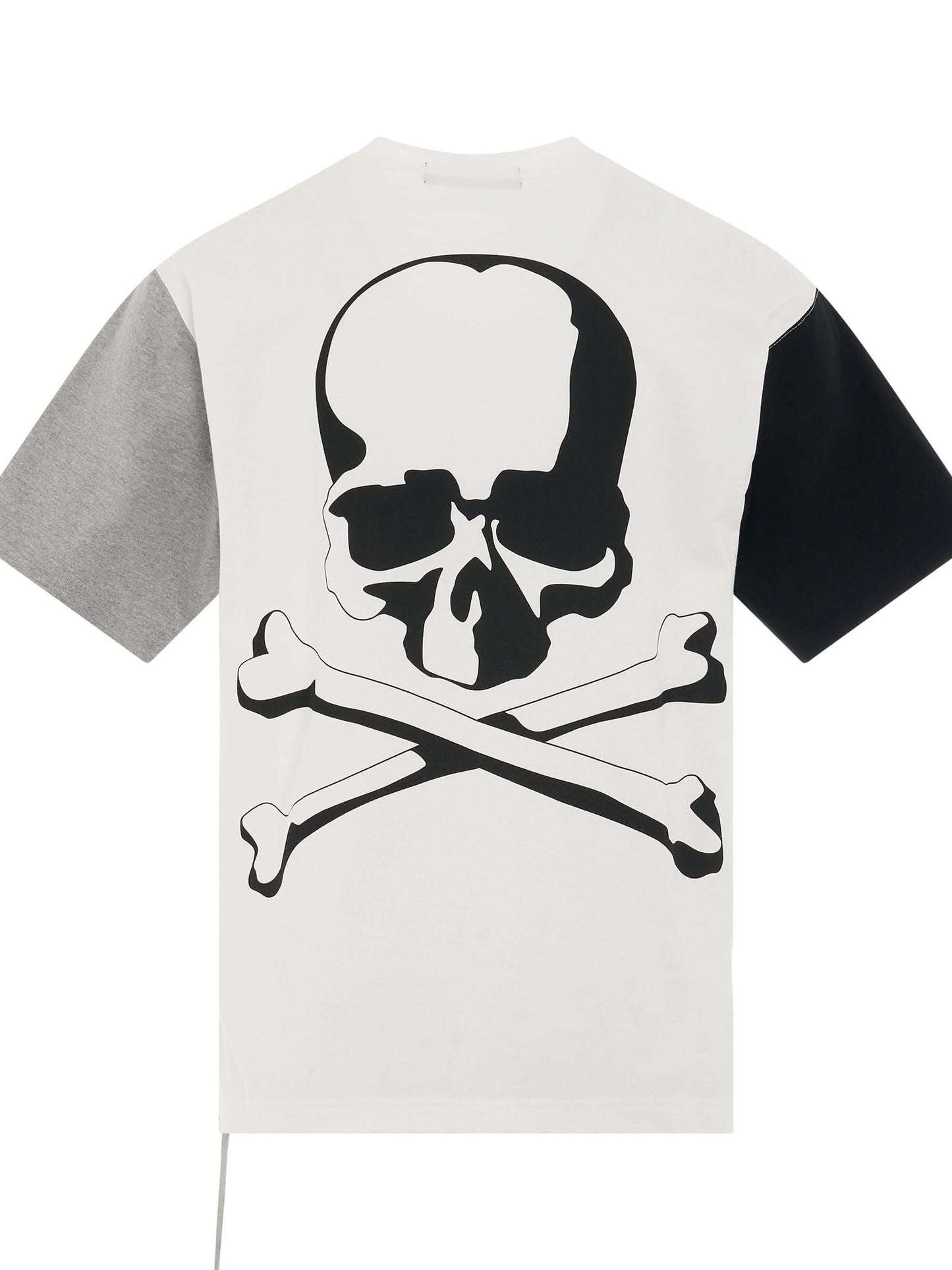 Colourblock Logo T-Shirt in White