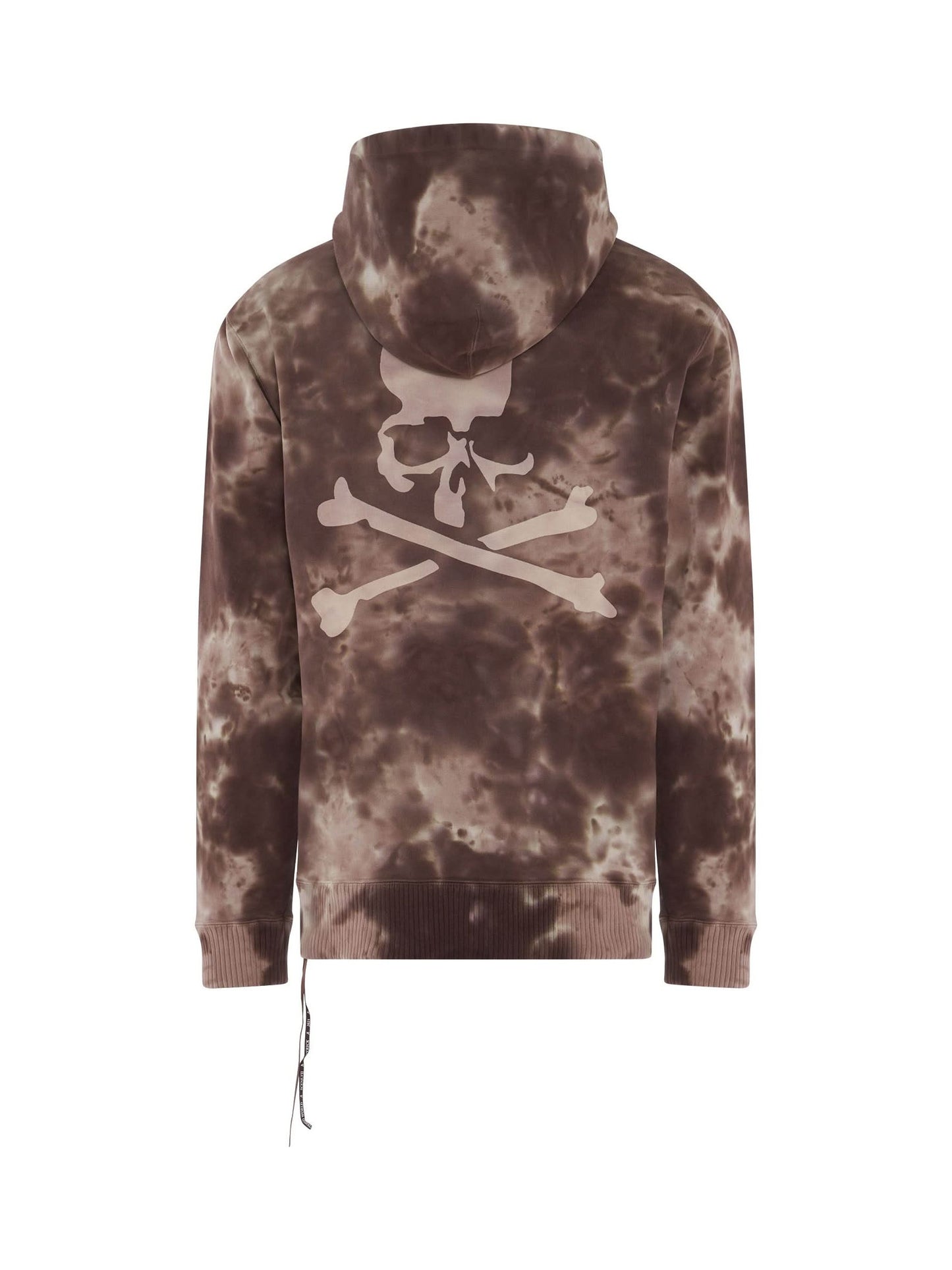 Tie-Dye Logo Hoodie in Brown